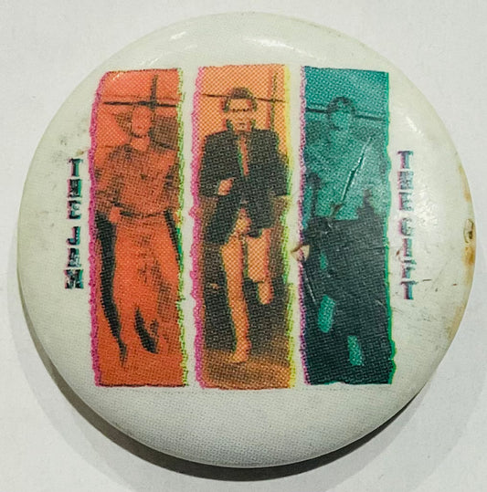 Jam The Gift Original Metal Concert Button Pin Badge 1970/80s