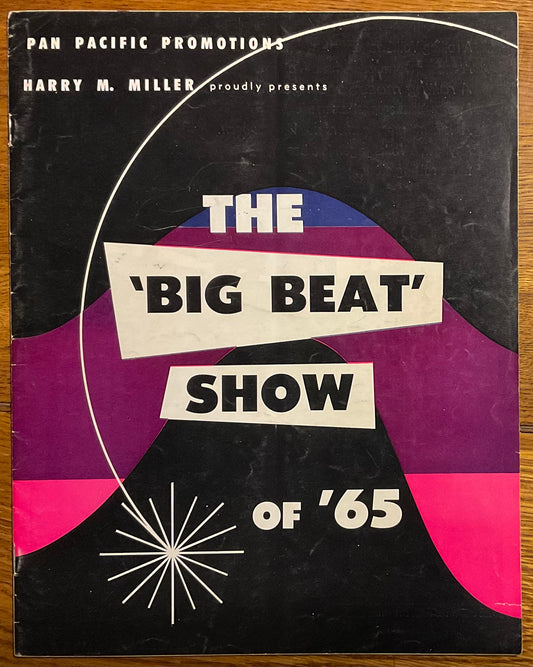 Rolling Stones Original Concert Programme Big Beat Show Australia Jan/Feb 1965