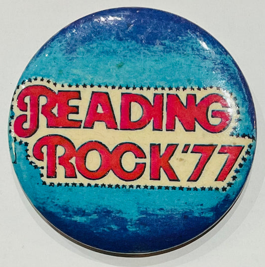Thin Lizzy Hawkwind Original 17th Reading Festival Badge Pin 1977