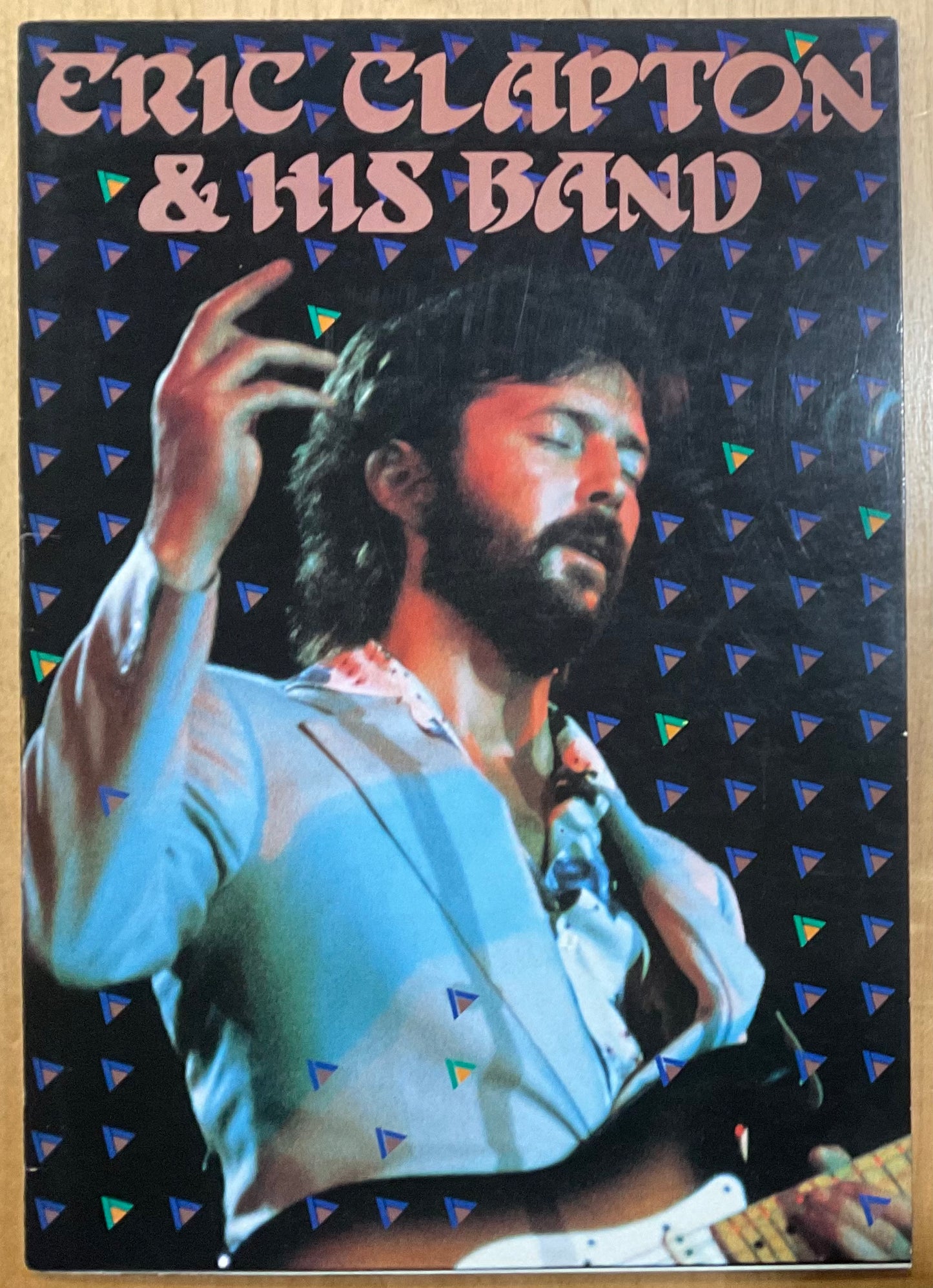 Eric Clapton Original Concert Programme Japan Tour 1979