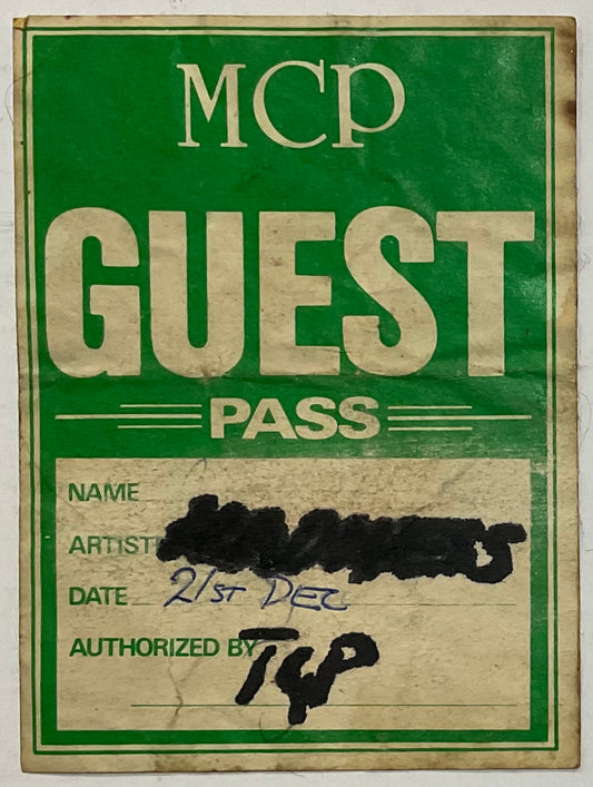 Madness Original Unused Concert Backstage Pass Ticket Lyceum Ballroom London 21st Dec 1983