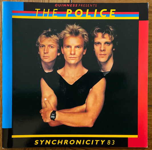 Police Original Concert Programme Synchronicity U.K. Tour Dec 1983