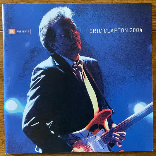 Eric Clapton Original Concert Programme European Tour 2004