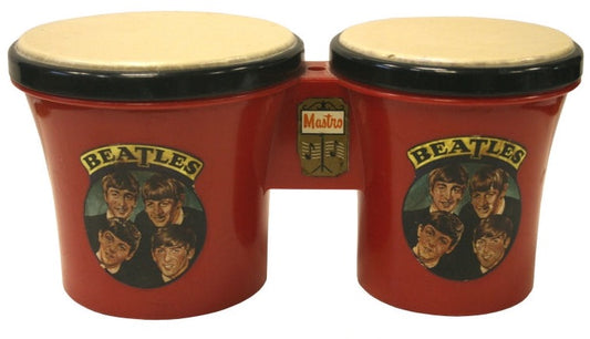 Beatles Original Mastro Beat Bongos in Original Box with Instruction Booklet 1964