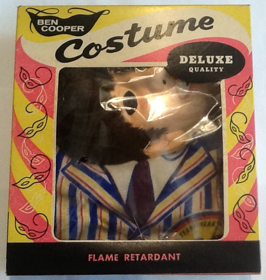 Beatles Unused NMint Halloween Costume Ringo Mfd by Ben Cooper