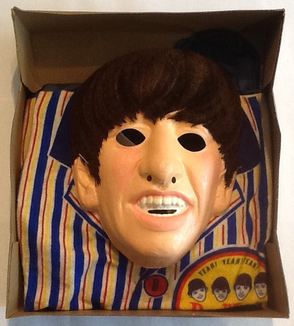 Beatles Unused NMint Halloween Costume Ringo Mfd by Ben Cooper
