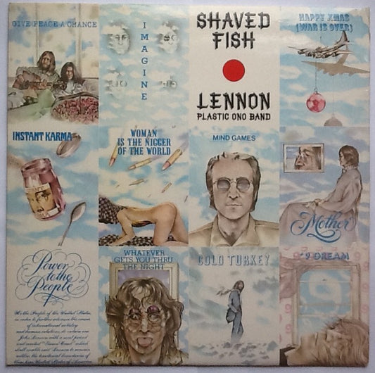 Beatles John Lennon Shaved Fish 12 Track NMint Manufacturers Promo Demo Vinyl Album LP UK 1975