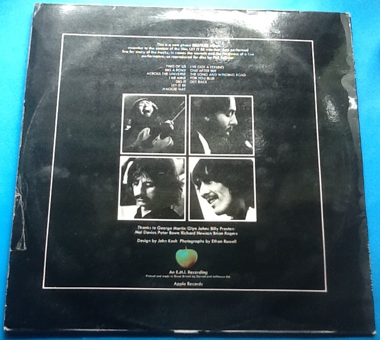 Beatles Let It Be 12 Track NMint Factory Sample Promo Demo LP Album UK 1970