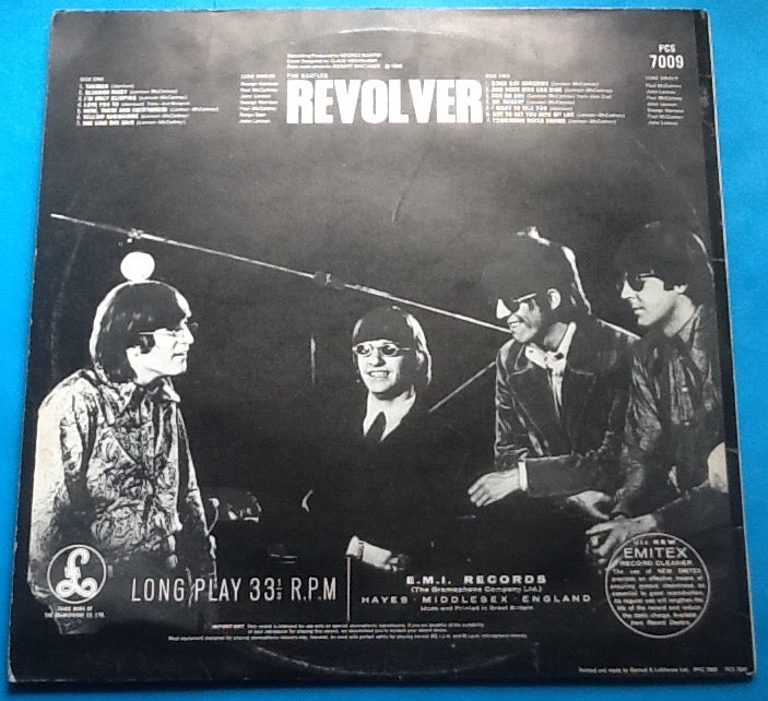 Beatles Revolver 14 Track NMint Factory Sample Promo Demo Vinyl LP Album UK 1976