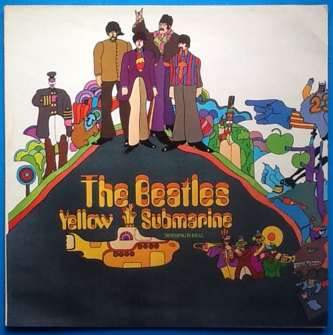 Beatles Yellow Submarine 12 Track NMint Factory Sample Promo Demo Vinyl LP ALbum UK 1976