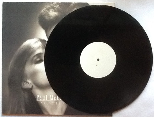 Beatles Paul McCartney Press To Play 10 Track White Label Test Pressing LP Album UK  1986