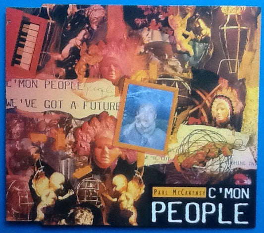 Paul McCartney C&#39;mon People 2 Track NMint Promo CD 1993