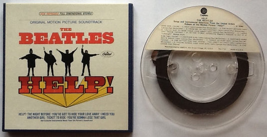 Beatles Help! 4 Track Reel To Reel Stereo Tape Capitol 1970