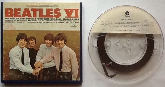 Beatles VI 4 Track Reel To Reel Stereo Tape Capitol USA 1970