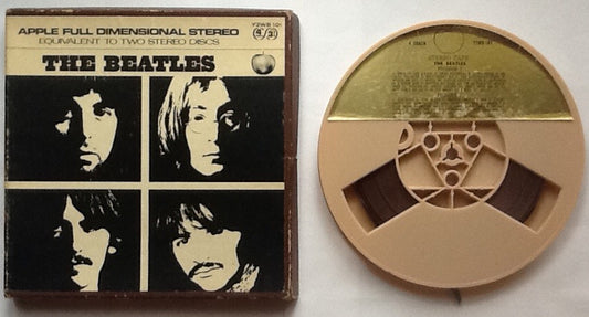 Beatles White Album 4 Track Reel To Reel Stereo Tape USA 1968