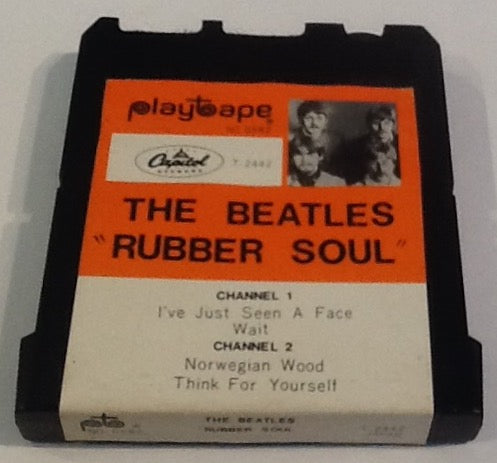 Beatles Rubber Soul Original 2 Track 4 Song Cartridge Playtape Capitol 1967
