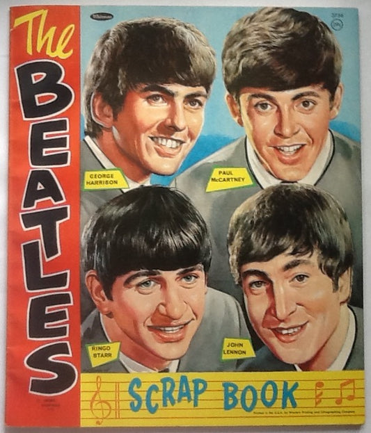 Beatles Unused NMint Scrapbook by Whitman
