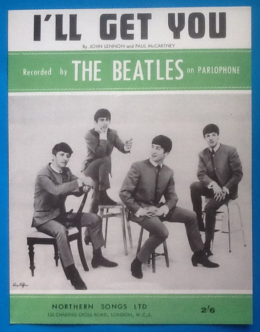 Beatles I'll Get You Sheet Music 1963