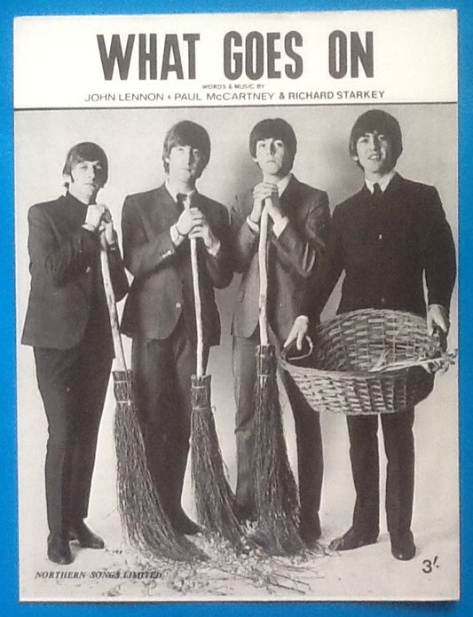 Beatles What Goes On Sheet Music 1965