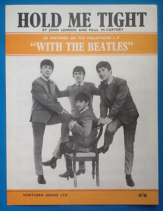 Beatles Hold Me Tight Sheet Music 1963