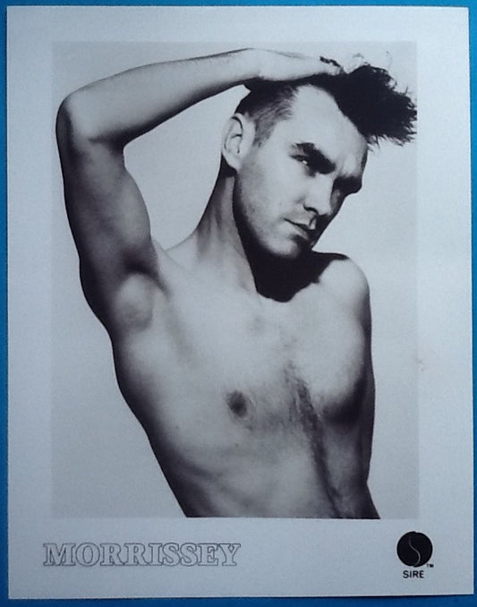Morrissey Original Promo Photo Sire Records 1988
