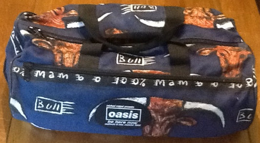 Oasis Be Here Now Original Unused Mambo Tour Crew Luggage Bag 1998