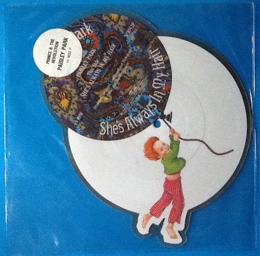 Prince Paisley Park 2 Track 7" NMint Shaped Picture Disc 1985