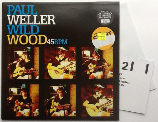Paul Weller original NMint 2 Track 10" Numbered Ltd Edition Vinyl Single With Poster UK 1993