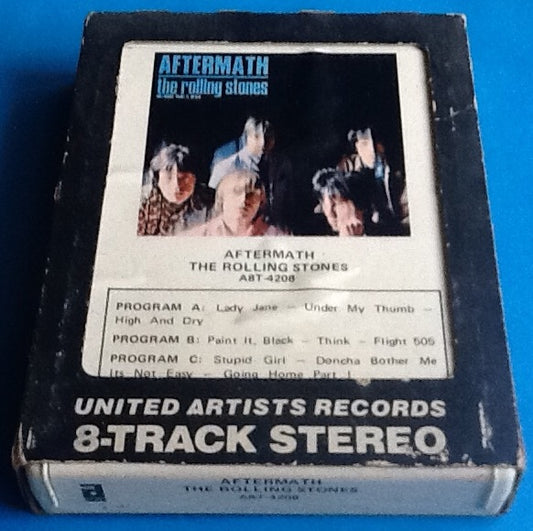 Rolling Stones Aftermath Boxed 8 Track Stereo Cartridge Album USA 1966