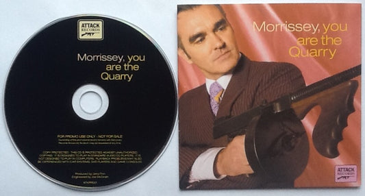Morrissey You Are The Quarry 12 Track NMint Promo Demo CD 2004