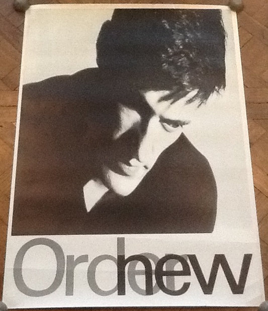 New Order Low Life Original Promo Poster Factory Records 1985