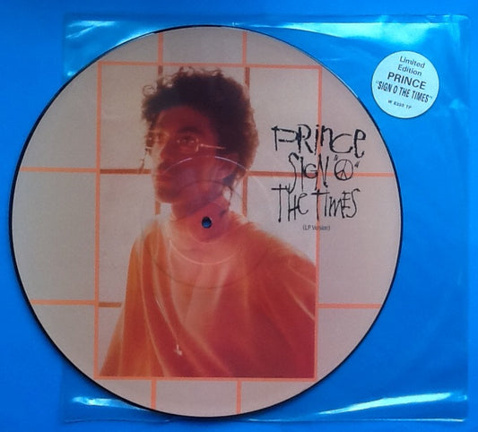 Prince Sign Of The Times 12" NMint Picture Disc 1987