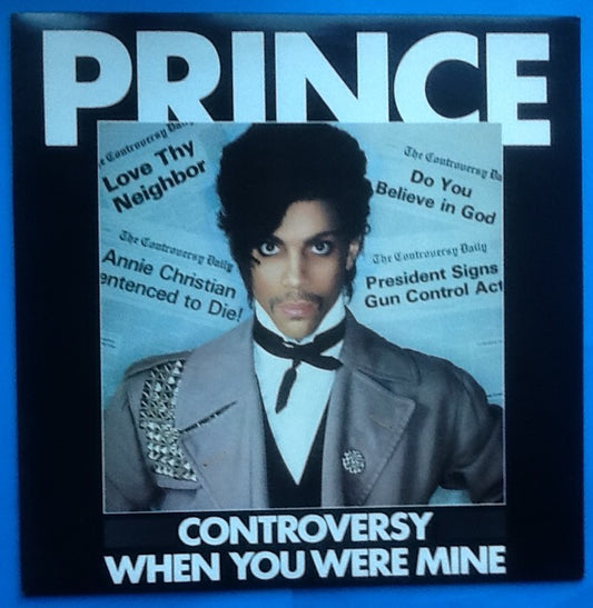 Prince Controversy 12" NMint 2 Track Picture Sleeve 1981