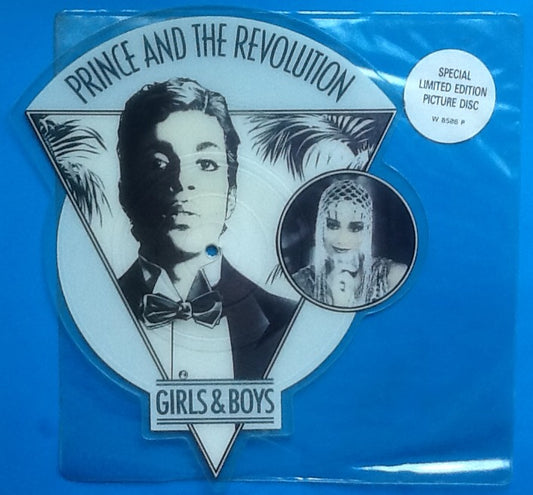 Prince Girls & Boys 7" NMint Shaped Picture Disc 1986