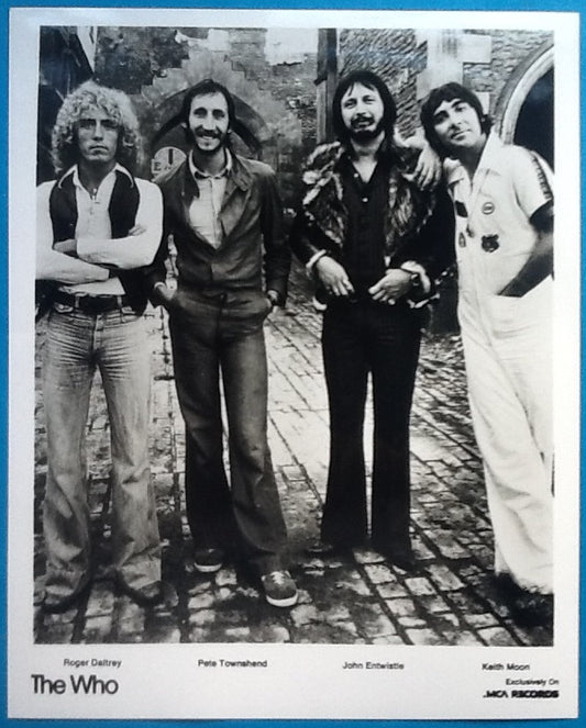 Who Promo Photo Who By Numbers Album & Tour 1975
