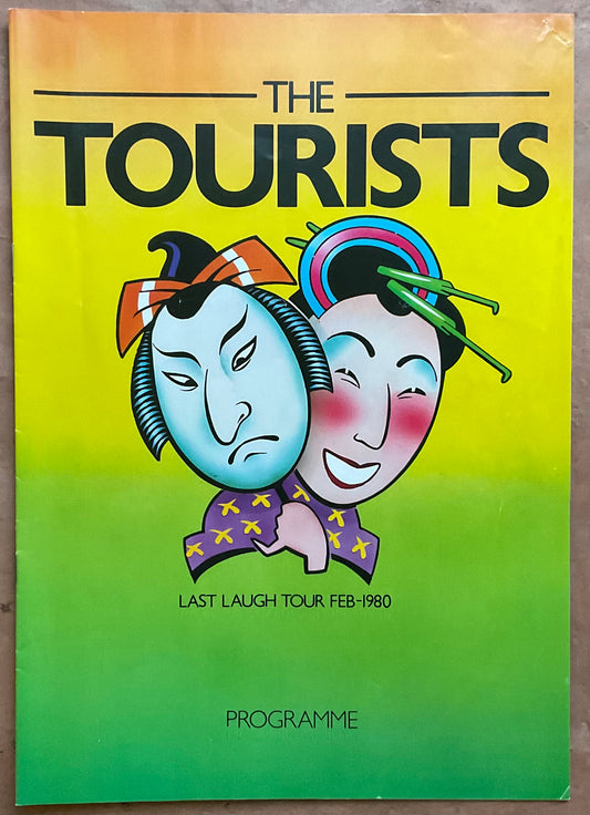 Tourists Annie Lennox Original Concert Programme Last Laugh Tour Feb 1980