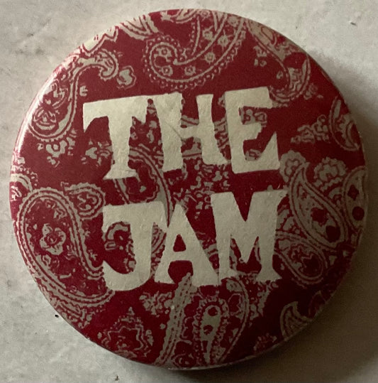 Jam Original Metal Concert Button Pin Badge 1970/80s