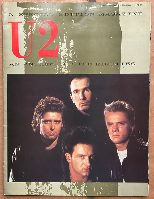 U2 An Anthem For the Eighties Special Edition Magazine Lionbond 1987