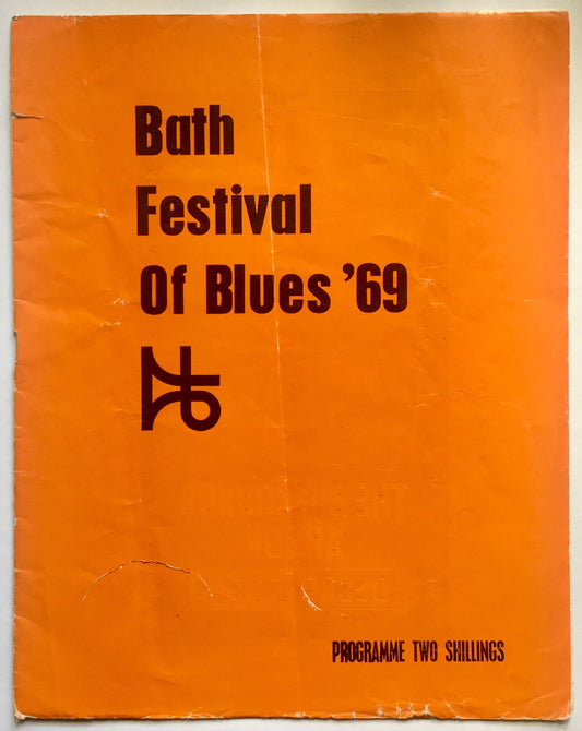 Led Zeppelin Original Concert Programme Bath Festival of Blues 28th June 1969
