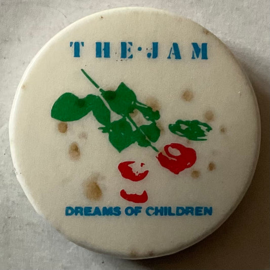 Jam Dreams of Children Original Metal Concert Button Pin Badge 1970/80s