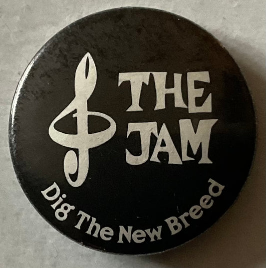 Jam Dig The New Breed Original Metal Concert Button Pin Badge 1970/80s