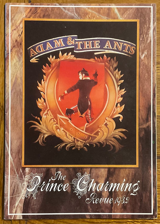 Adam & the Ants Original Concert Programme Prince Charming Revue Tour 1981/82