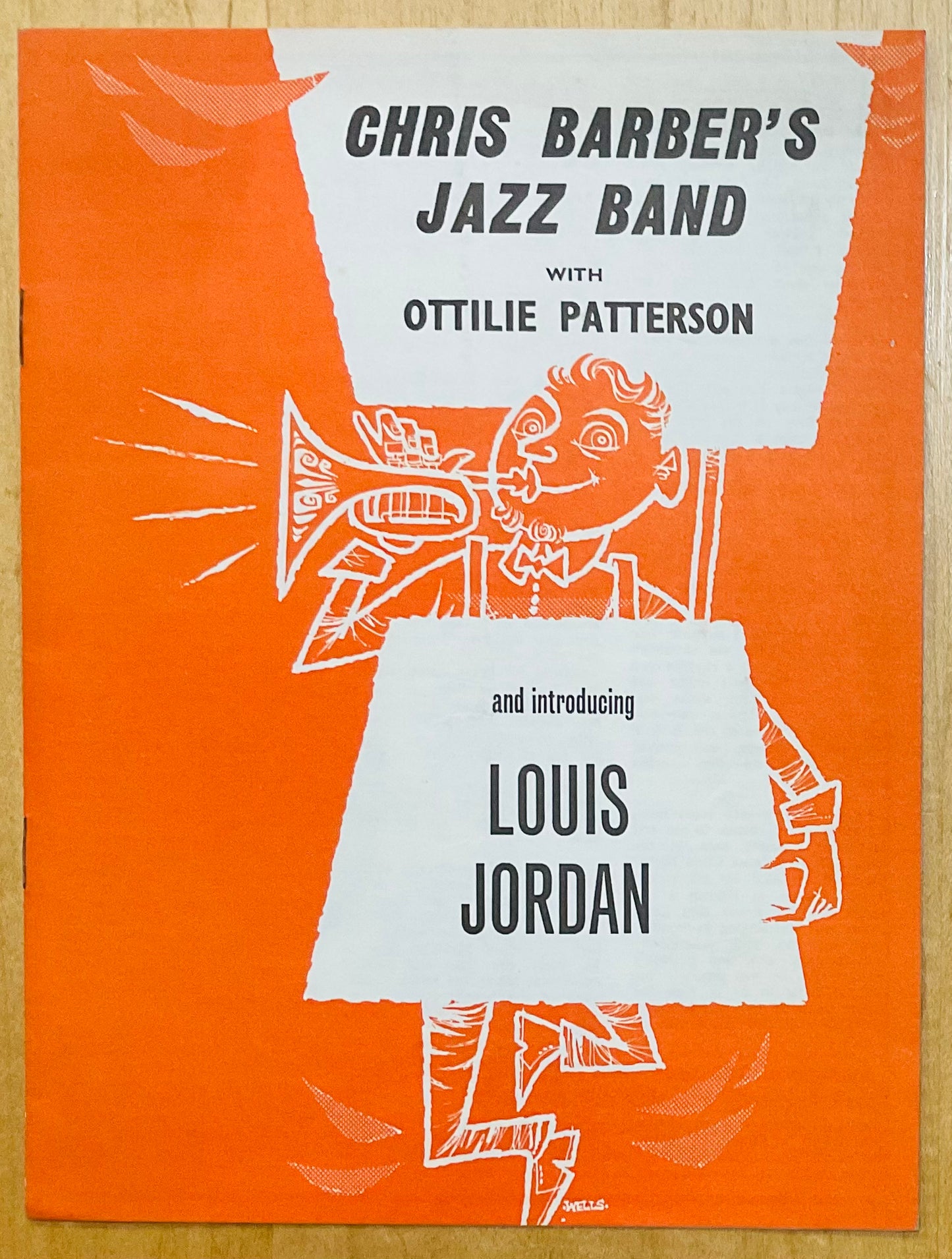 Chris Barber Ottilie Patterson Louis Jordan Original Concert Programme Dec 1962