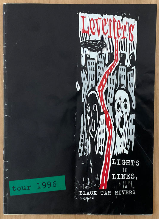 Levellers Original Concert Programme Irish & UK Tour 1996