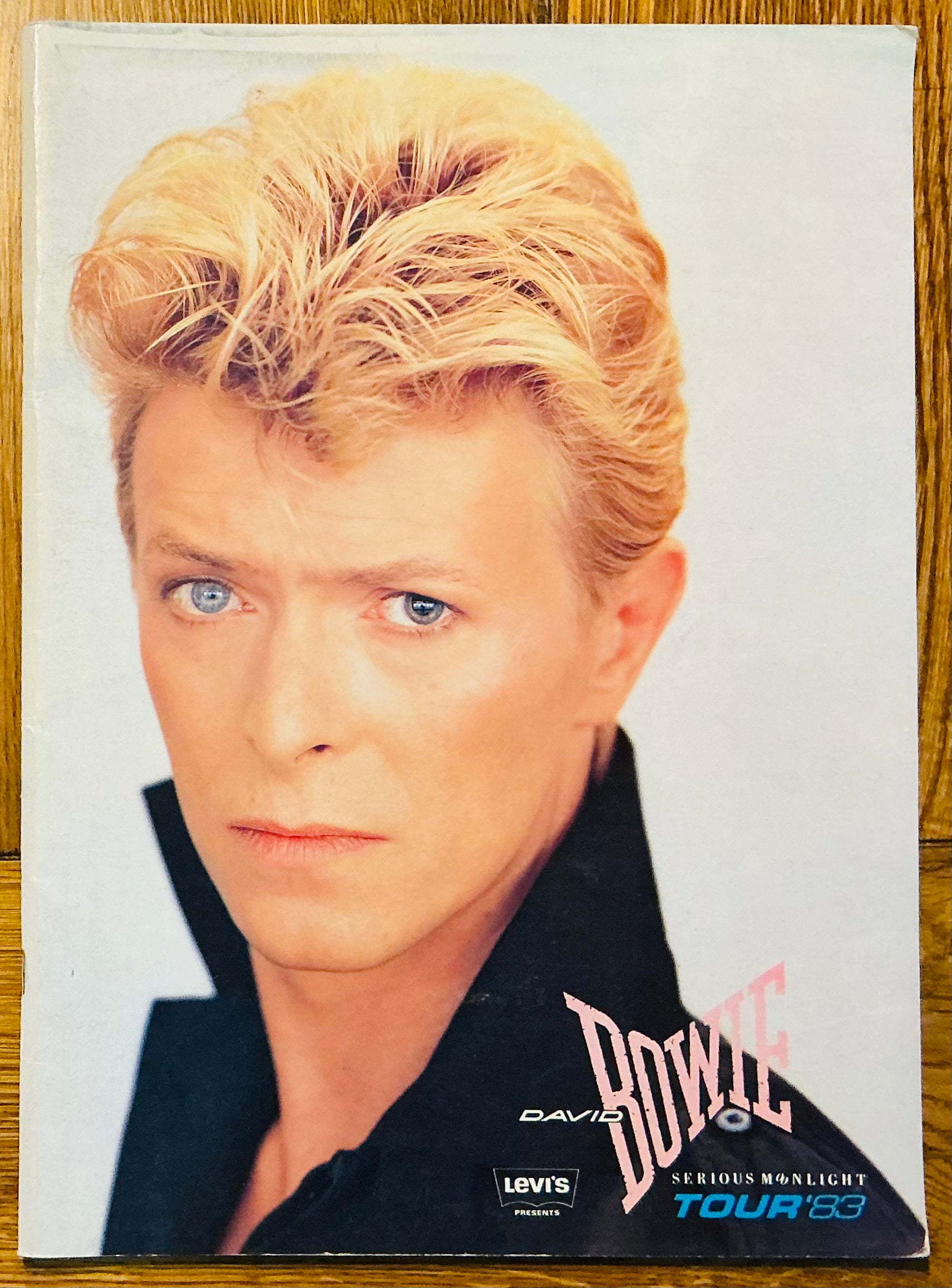 David Bowie Original Concert Programme Serious Moonlight Tour 1983