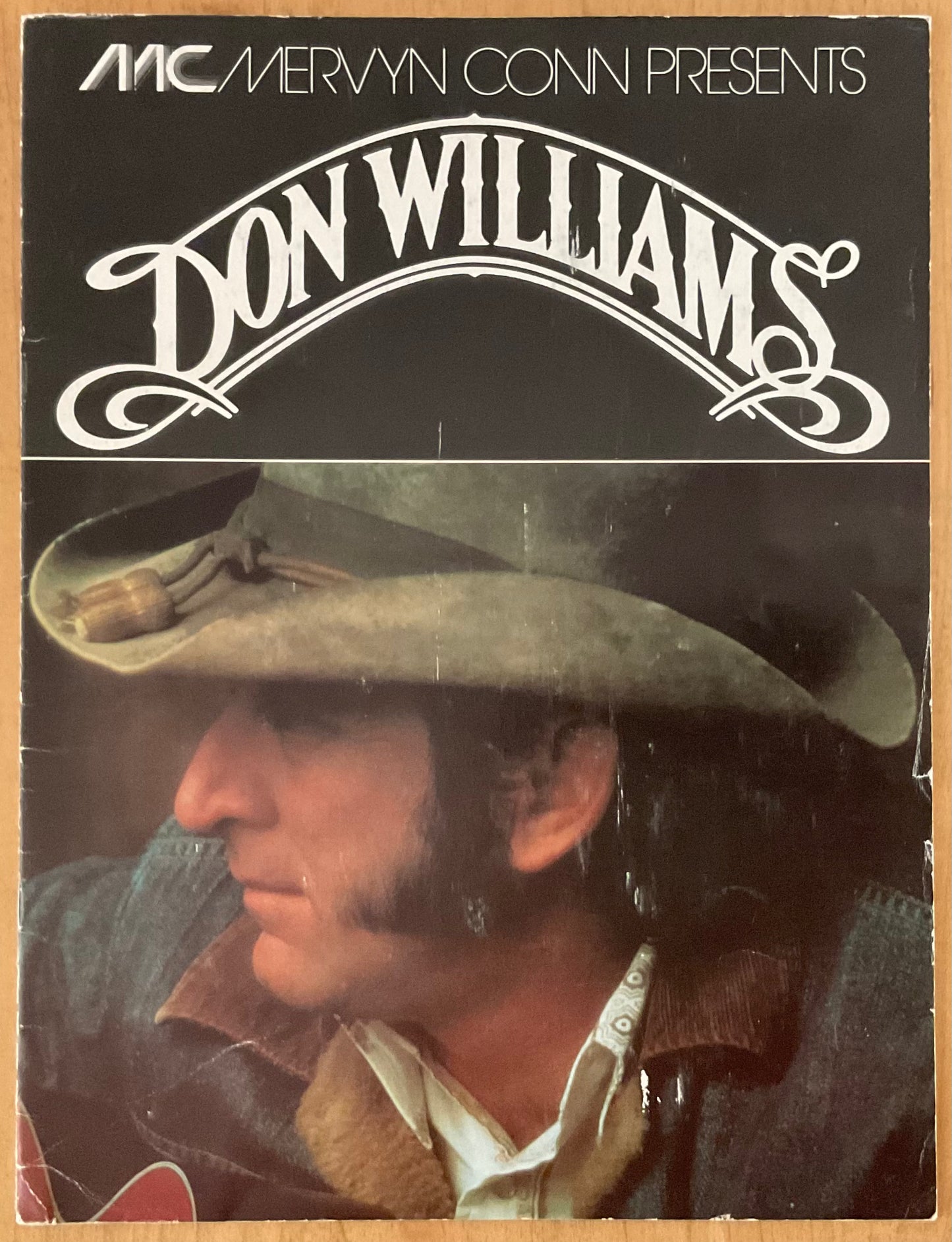 Don Williams Poacher Terri Hollowell Original Concert Programme UK Tour 1979