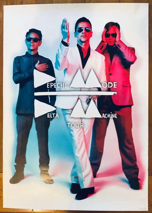 Depeche Mode Original Promo Poster Delta Machine Tour 2013