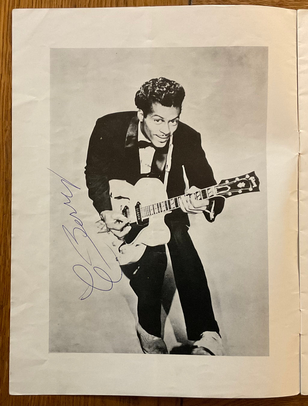 Chuck Berry Animals Original Signed Concert Programme UK Tour 1964