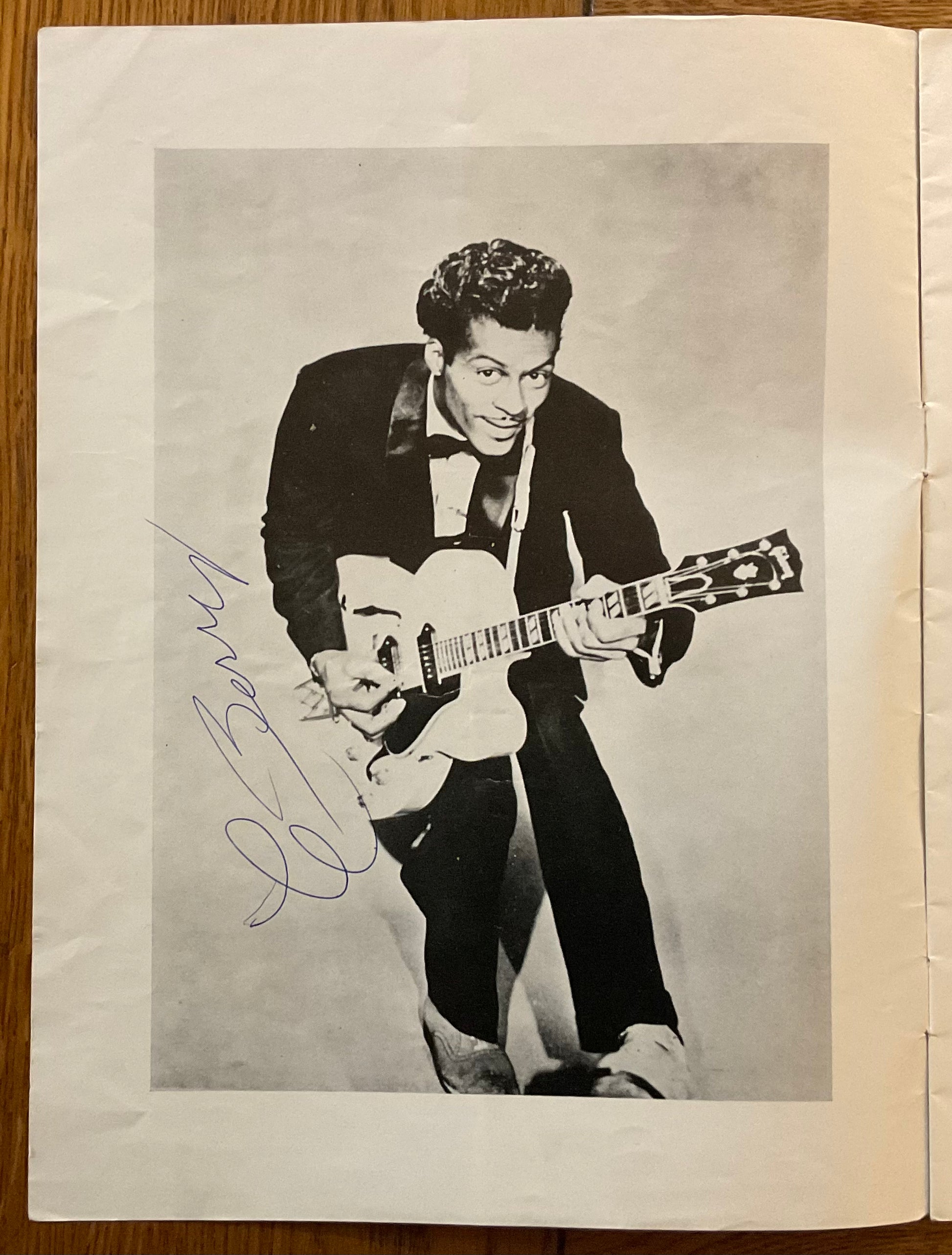 Chuck Berry Animals Original Signed Concert Programme UK Tour 1964