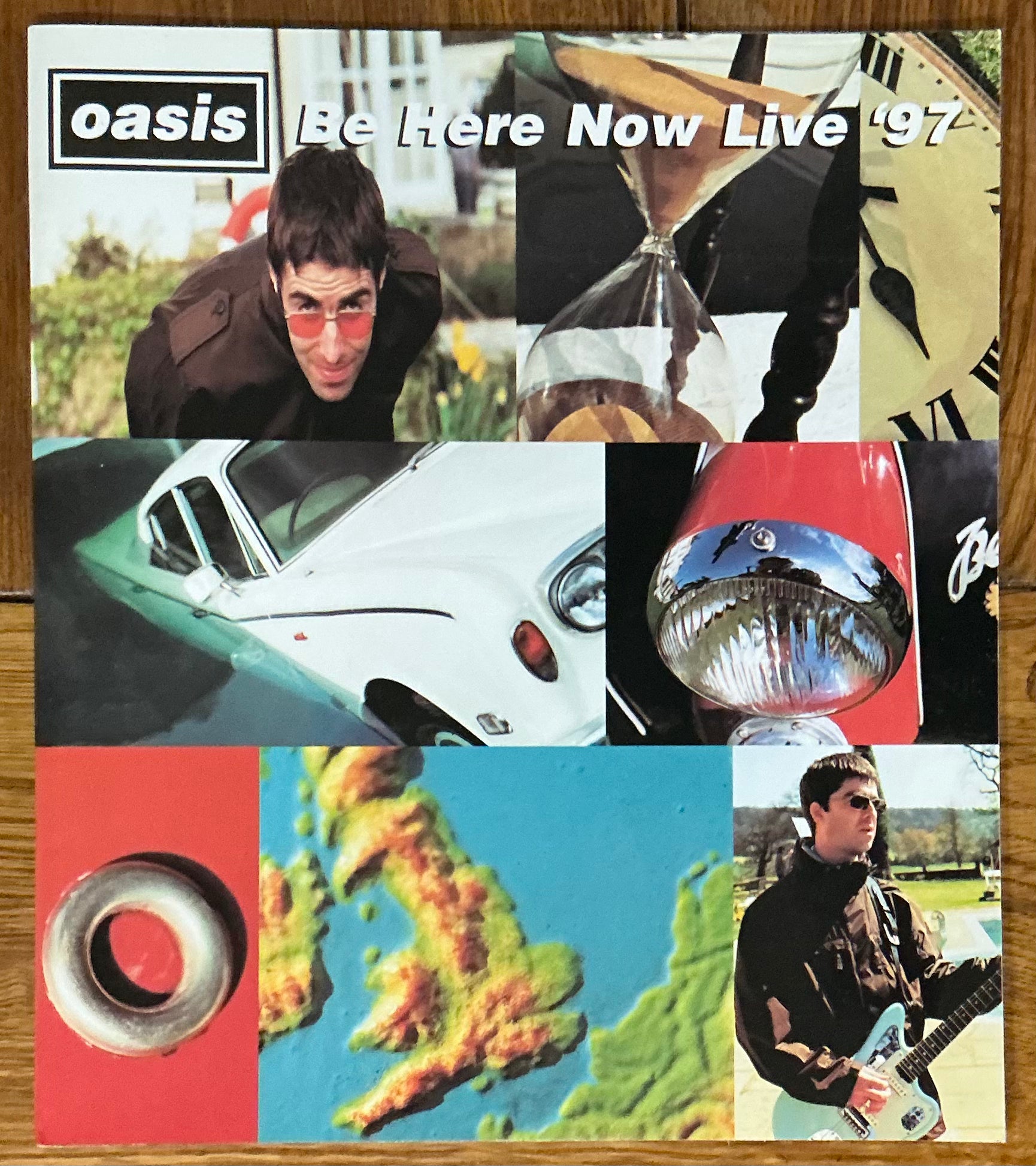 Oasis Original Concert Tour Gig Programme Be Here Now Tour September 1997